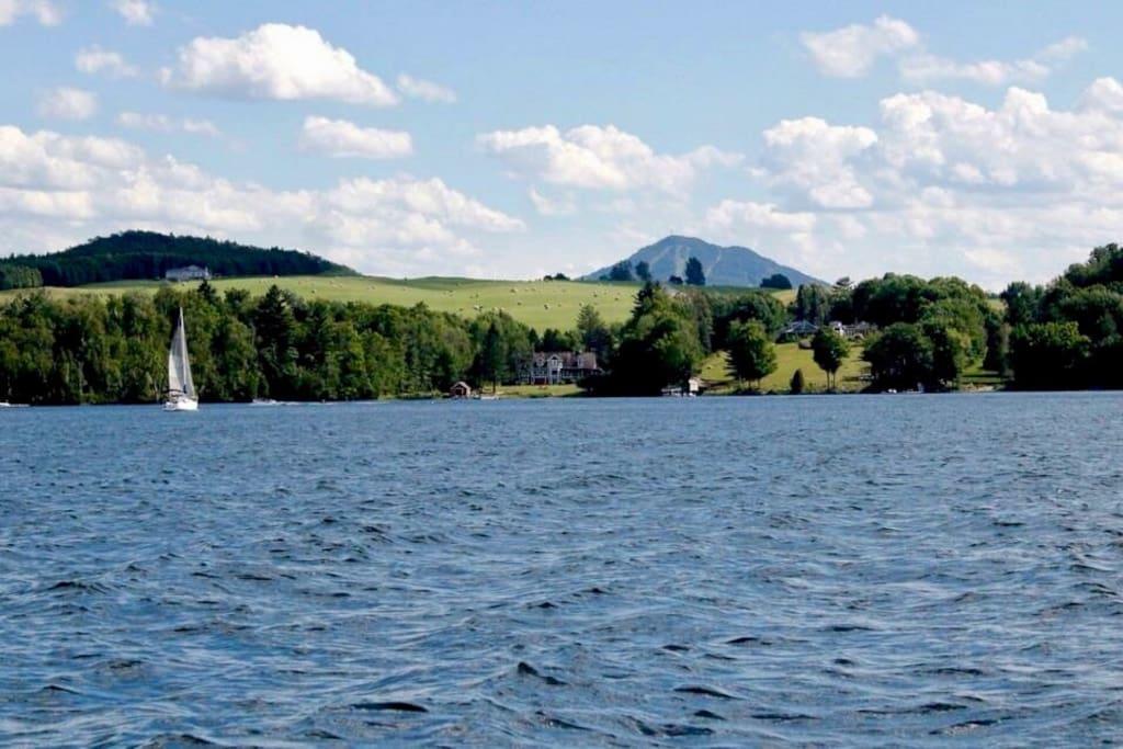 Magog Lovely Vacation Home Exteriör bild